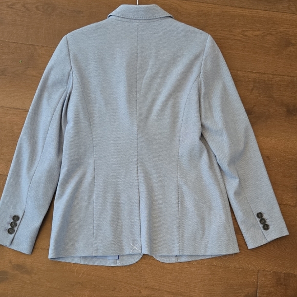 Talbots Light Blue Women's Blazer - Picture 4 of 9